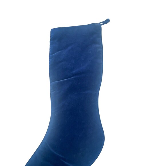 Lands' End Needlepoint Christmas Stocking Dogs Pet Wool Monogram Fast Shipping - Picture 7 of 10